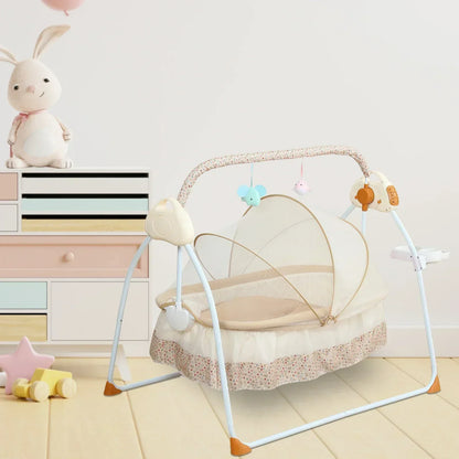 Electric Auto-Swing Crib