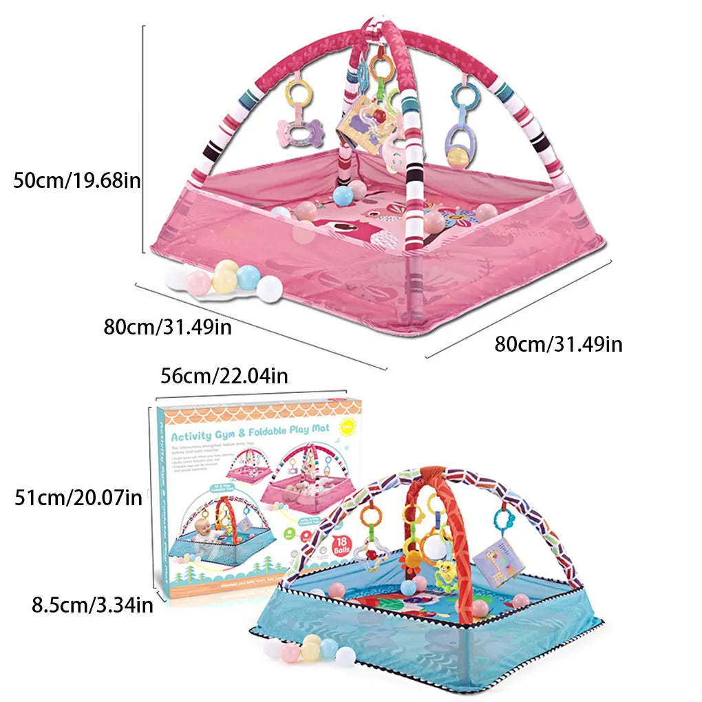 Baby Gym Frame Crawling Play Mat