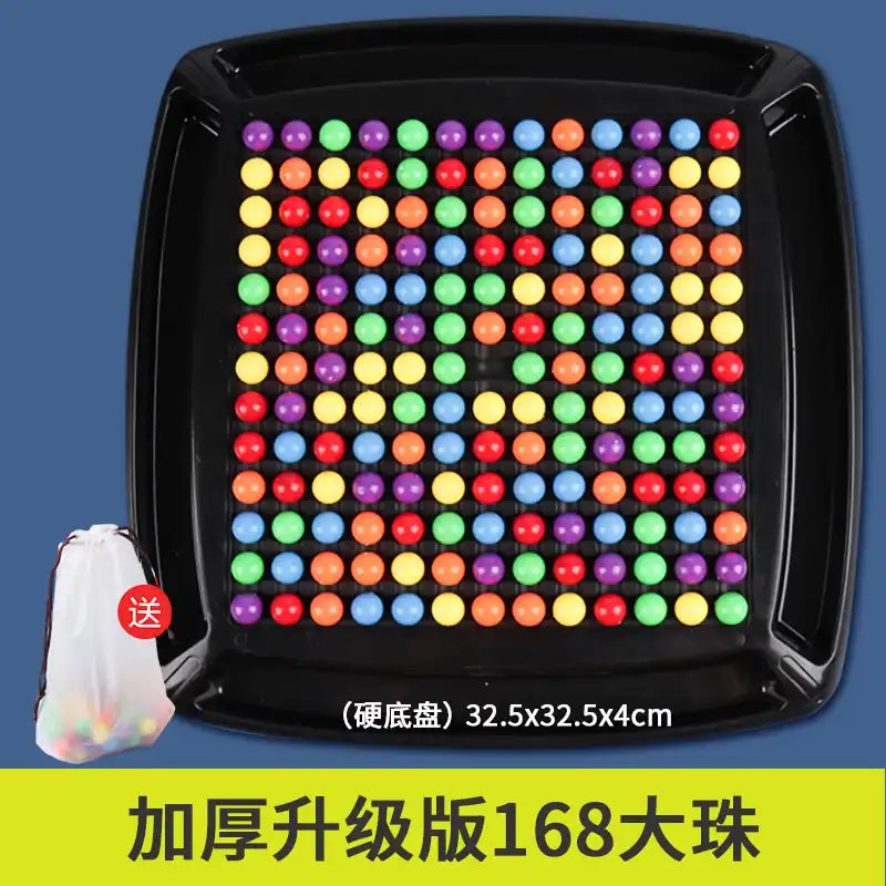 WEIQUEEN Fun happy parent-child elimination toy board rainbow intelligence love elimination game children's puzzle interactive board games