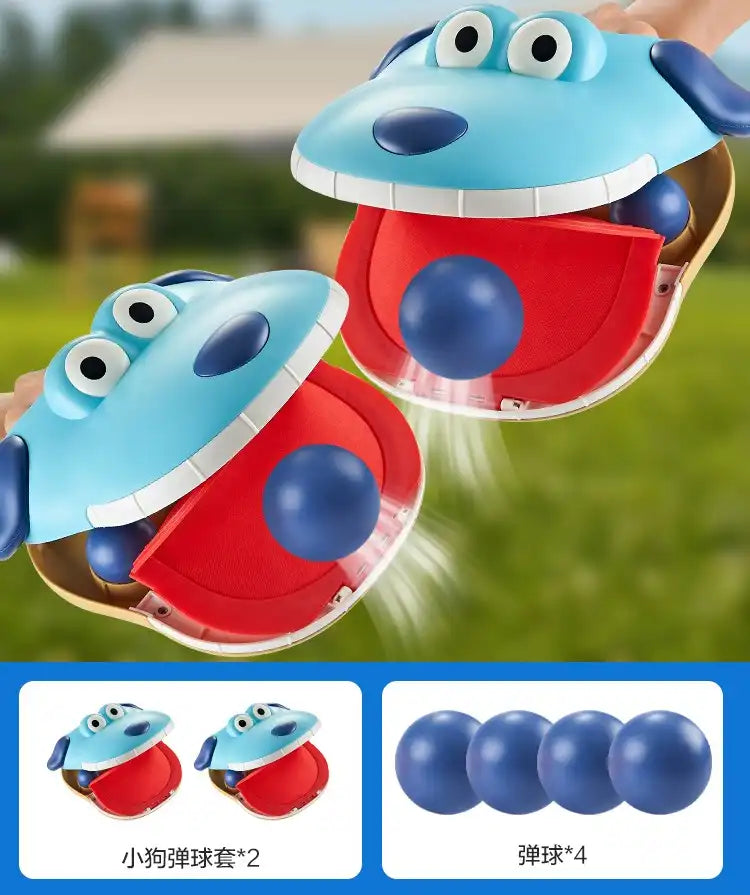 WEIQUEEN  Wrist bouncy ball children's toys ball hand grasp bouncy ball bouncy ball rebound throw catch ball catapult sport indoor