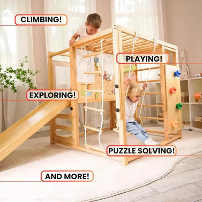 Alpine Wooden Jungle Gym Playpen