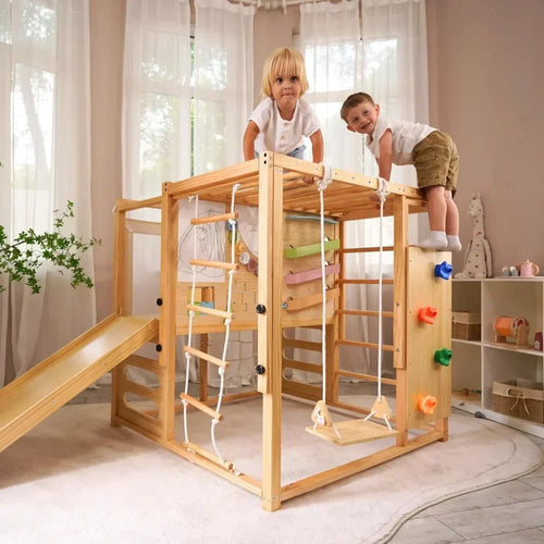 Alpine Wooden Jungle Gym Playpen