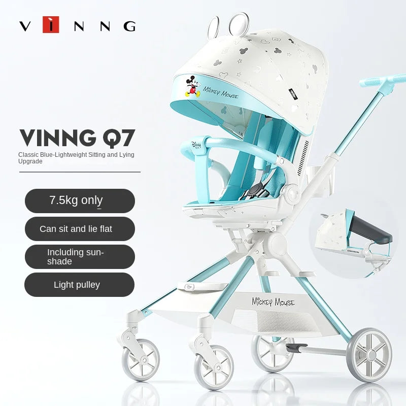 Pink Newborn Stroller