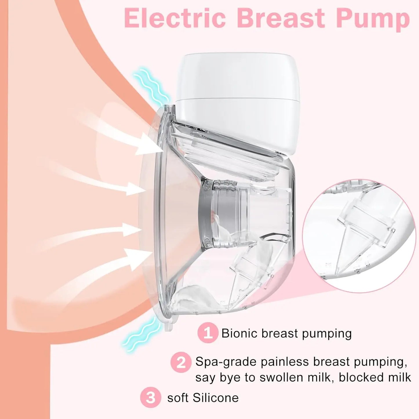 Electric Wearable Breastmilk Pump