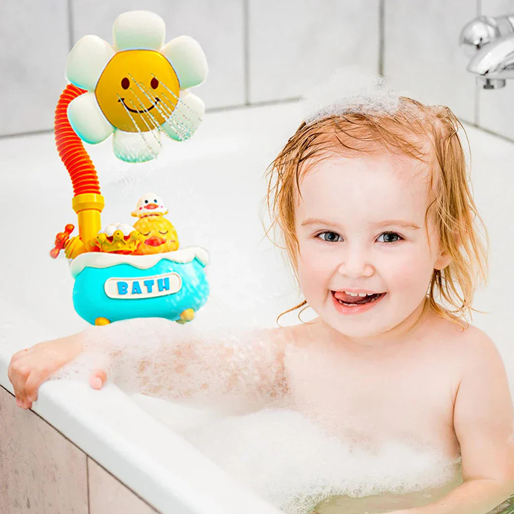 Sunflower Shower Bath