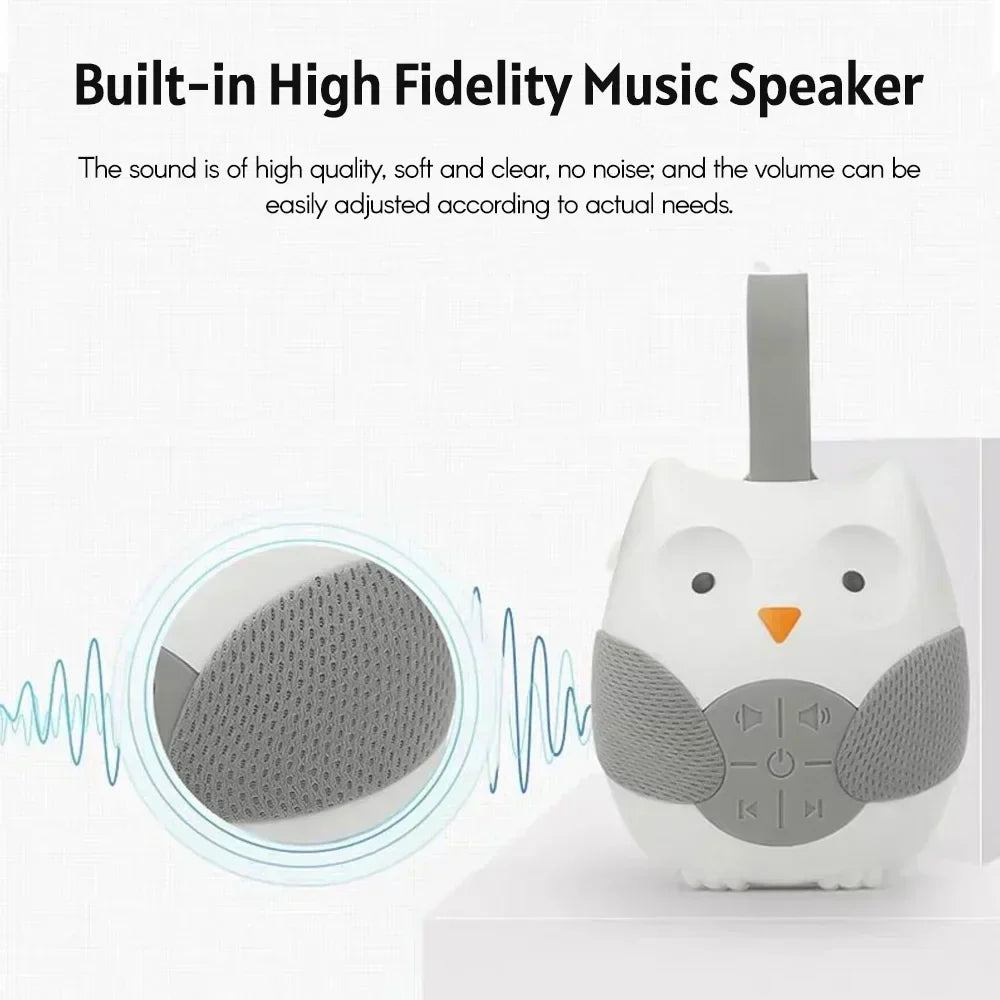 Sleep Aid Portable Owl White Noise Machine