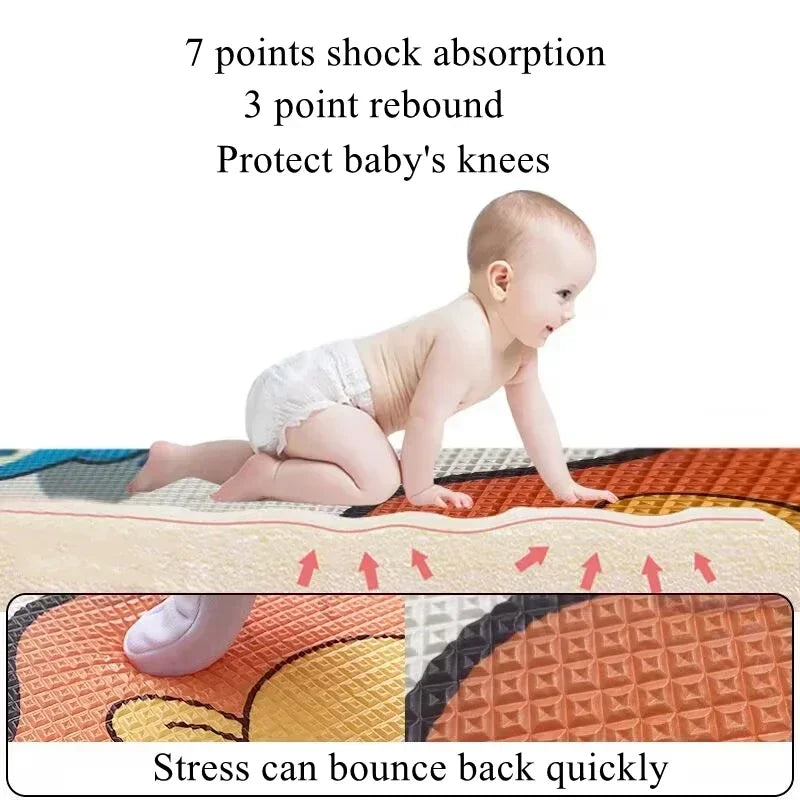 Non-toxic Baby Crawling Play Mats 200cm X180cm