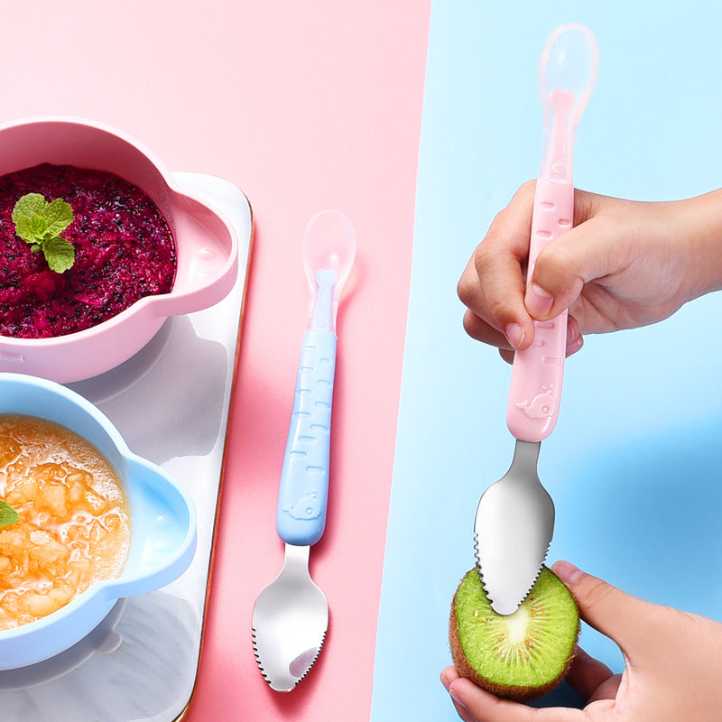 Baby Fruit Scraping Spoon