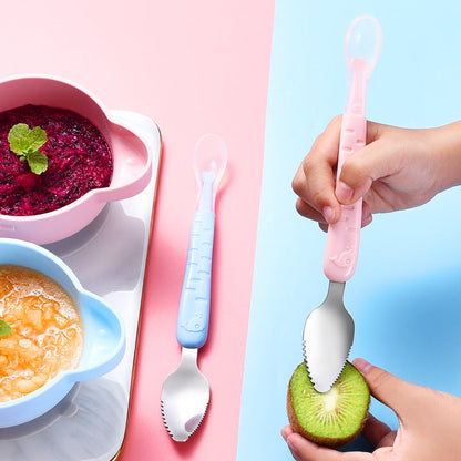 Baby Fruit Scraping Spoon
