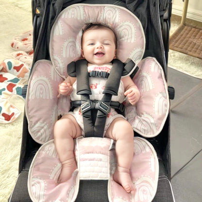 2-in-1 Detachable Baby Carseat Head & Body Support