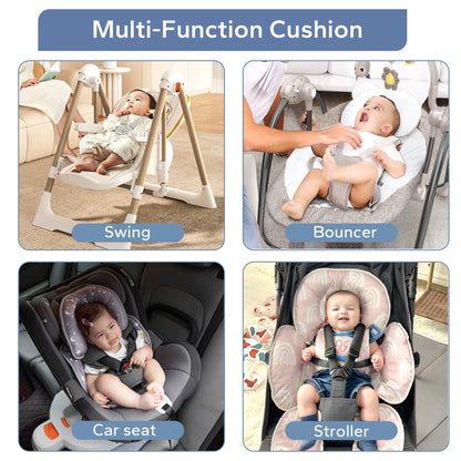 2-in-1 Detachable Baby Carseat Head & Body Support