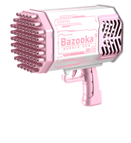 Bubble Gun Rocket Toy