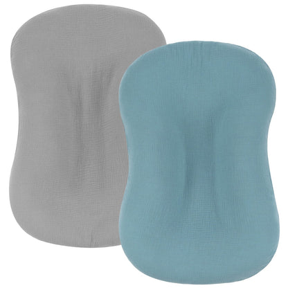 Muslin Baby Removable Lounger Cover Compatible with Snuggle Me Lounger