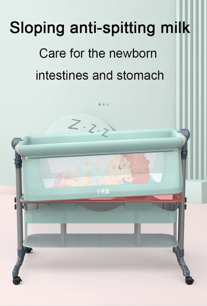 Foldable Rocking Baby Crib