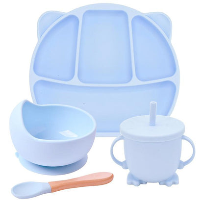 Silicone Suction Cup Dinner Plate Set