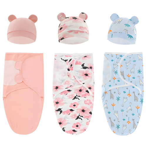 Magically SOFT Baby SWADDLE Set (0-6M)